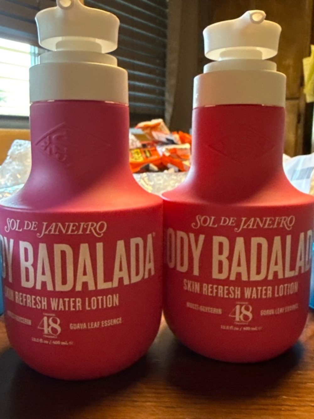 Sol de Janeiro Pink Body Badalada Skin Refresh Water Lotion Duo